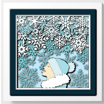 Shadow Box - Snow Falling