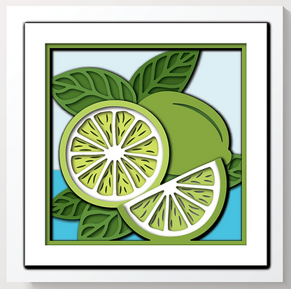 Shadow Box - Lime Mini