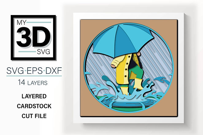 Shadow Box - Splashing In Puddle