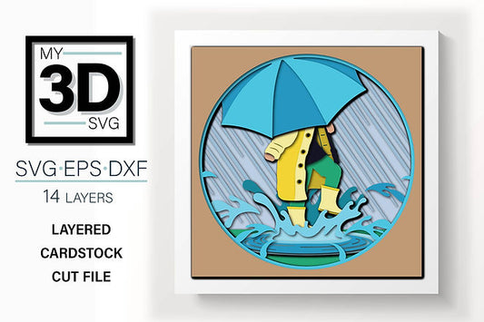 Shadow Box - Splashing In Puddle
