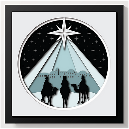Shadow Box - Three Wisemen