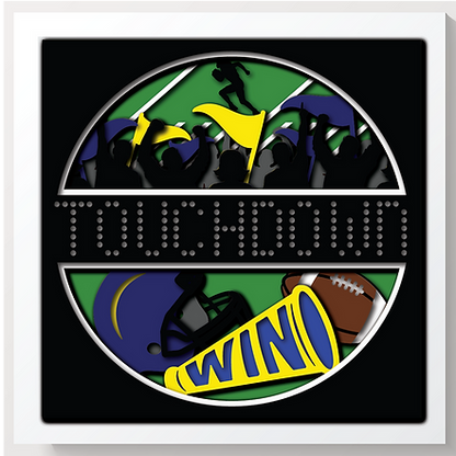 Shadow Box - Football