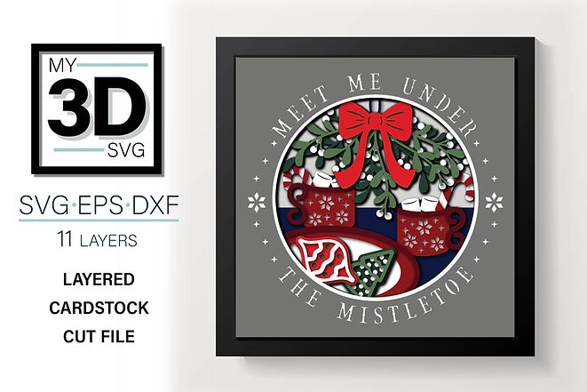 Shadow Box - Mistletoe