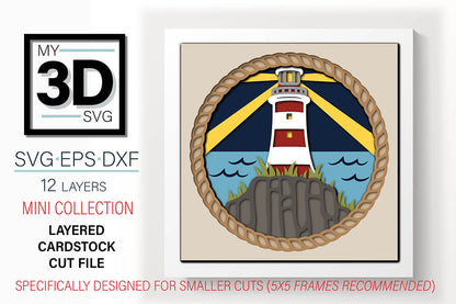Shadow Box - Lighthouse Mini