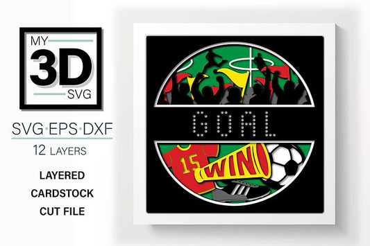 Shadow Box - Soccer