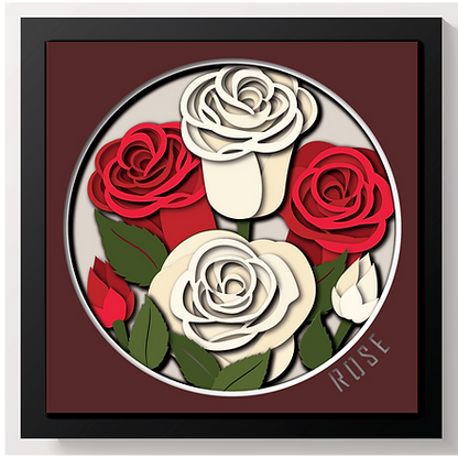 Shadow Box - Rose