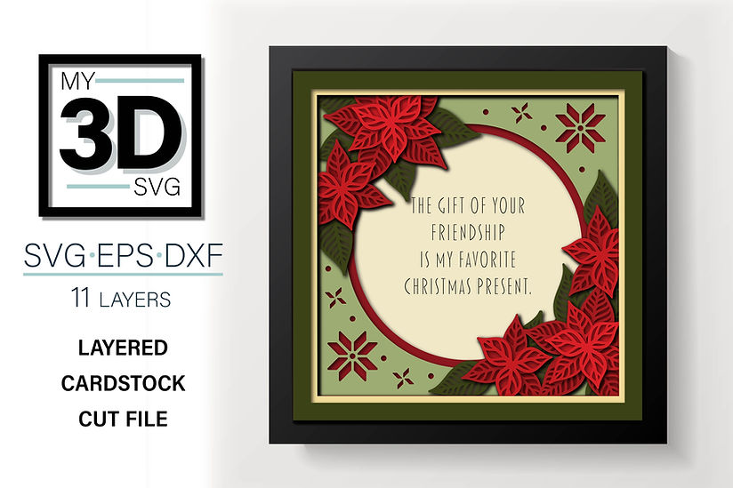 Shadow Box - Christmas Frame