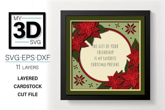 Shadow Box - Christmas Frame