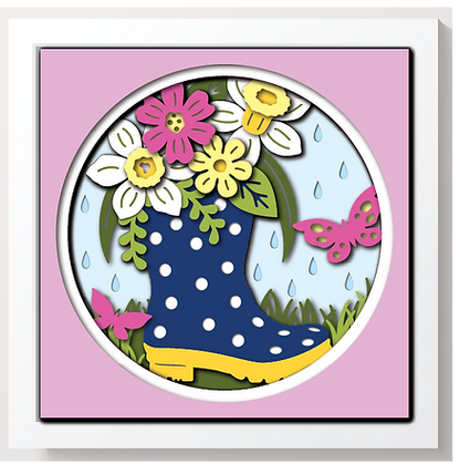 Shadow Box - Rain Boot Mini 1