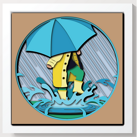 Shadow Box - Splashing In Puddle