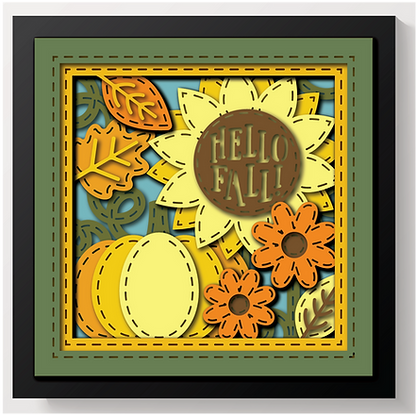Shadow Box - Hello Fall