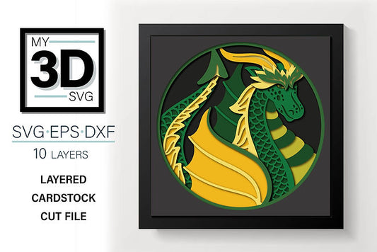 Shadow Box - Dragon