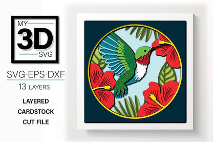 Shadow Box - Hummingbird 2