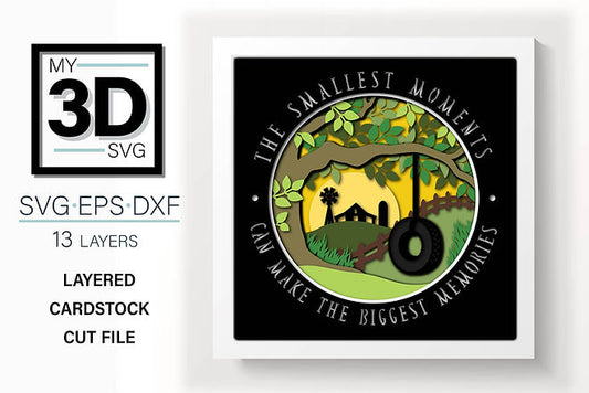 Shadow Box - Tire Swing