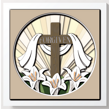 Shadow Box - Forgiven With Lilies