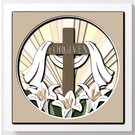 Shadow Box - Forgiven With Lilies