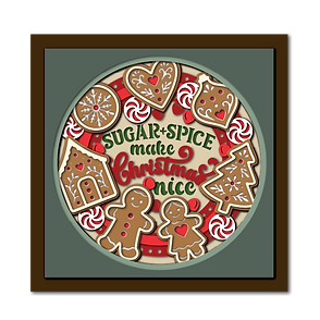 Shadow Box - Christmas Sweets