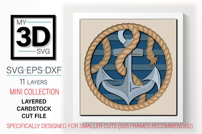 Shadow Box - Anchor Mini