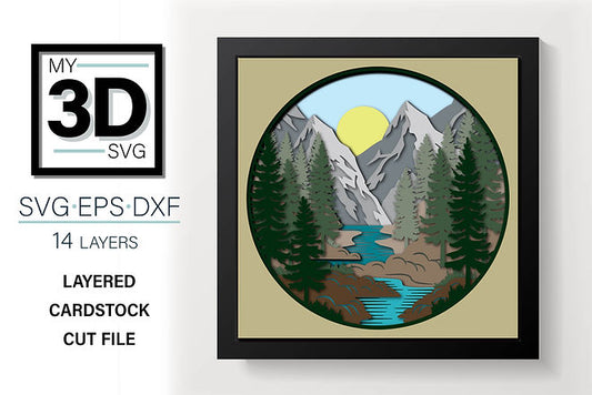 Shadow Box - Mountain Stream