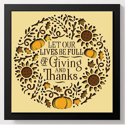 Shadow Box - Giving And Thanks