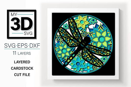 Shadow Box - Dragonfly