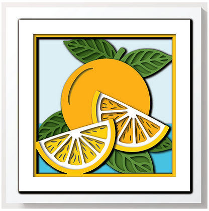 Shadow Box - Orange