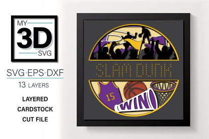 Shadow Box - Basketball