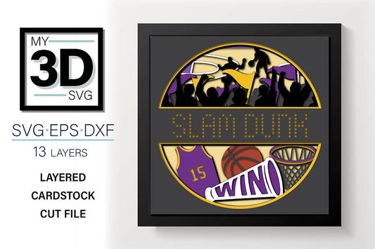 Shadow Box - Basketball