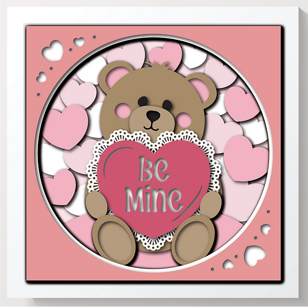 Shadow Box - Bear Valentine