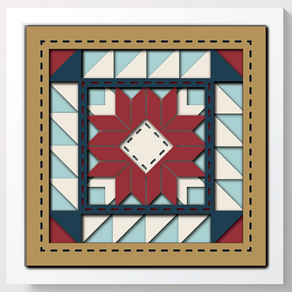 Shadow Box - Flower Block Mini