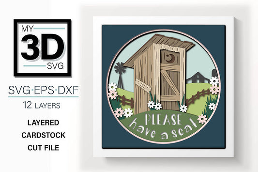 Shadow Box - Outhouse