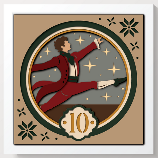 Shadow Box - 10 Lords A Leaping