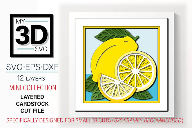 Shadow Box - Lemon Mini