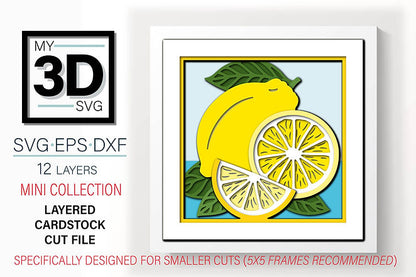 Shadow Box - Lemon Mini