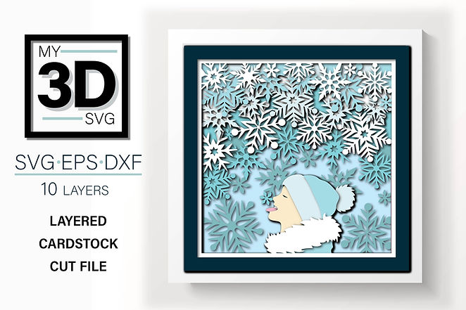 Shadow Box - Snow Falling