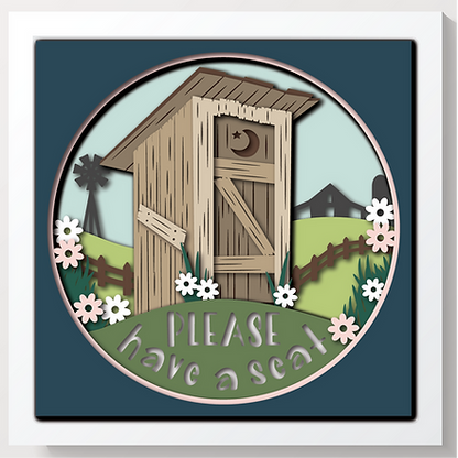 Shadow Box - Outhouse