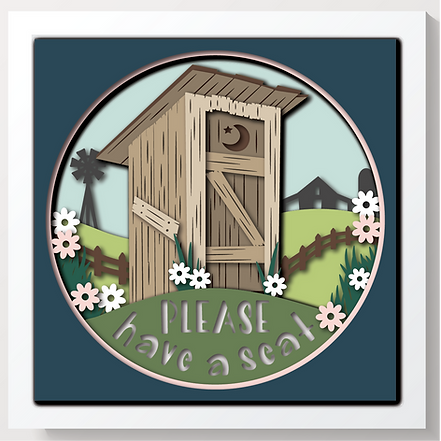 Shadow Box - Outhouse