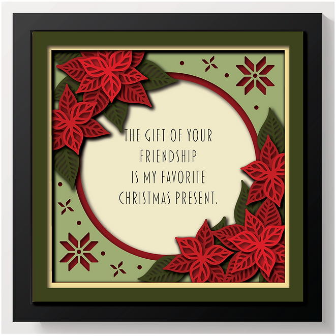 Shadow Box - Christmas Frame