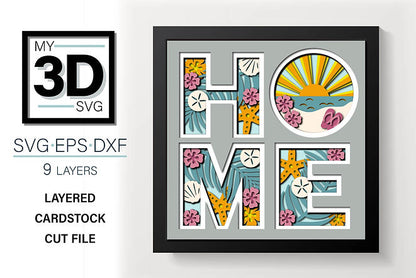 Shadow Box - Home Beach