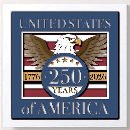 Shadow Box - 250th Anniversary USA Mini
