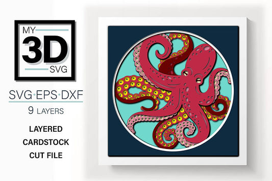 Shadow Box - Octopus