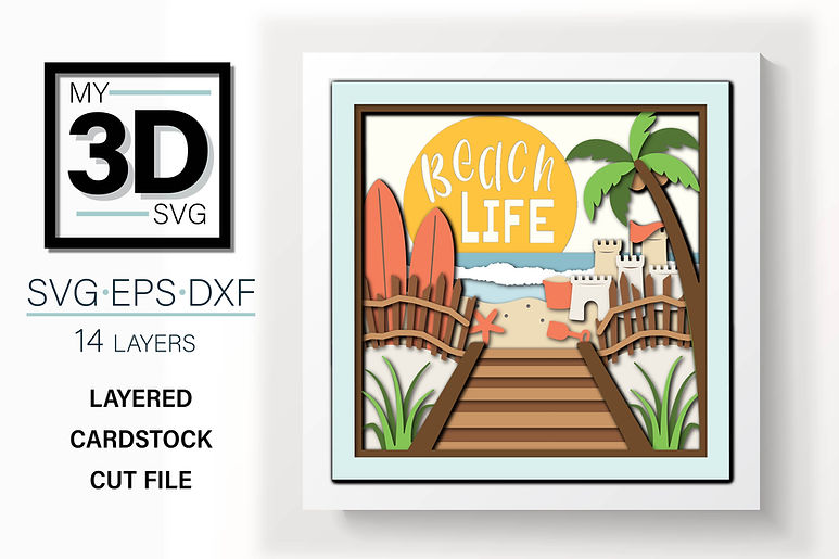 Shadow Box - Beach life