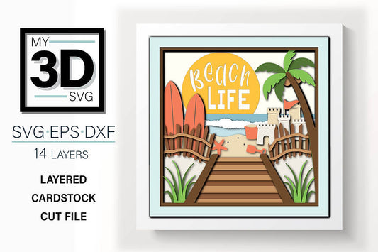 Shadow Box - Beach life