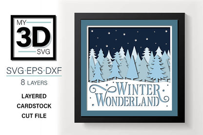 Shadow Box - Christmas Wonderland Adventures