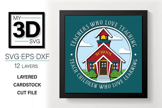 Shadow Box - School house