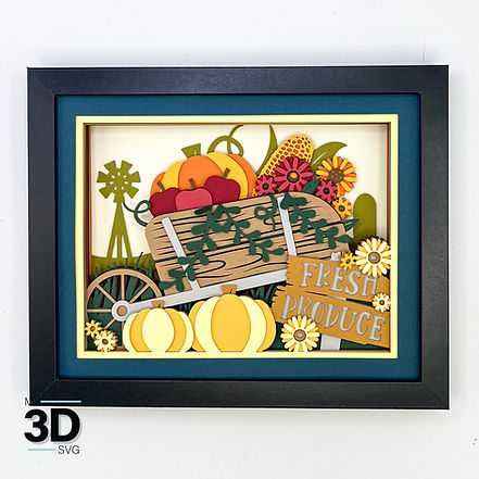 Shadow Box - Wheelbarrow