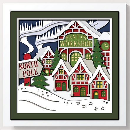 Shadow Box - North Pole