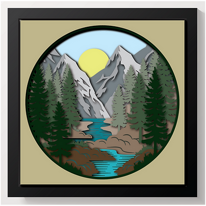 Shadow Box - Mountain Stream