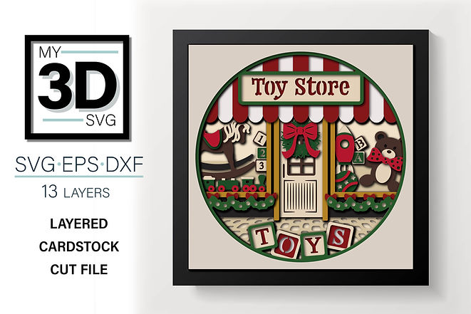 Shadow Box - Toy Store