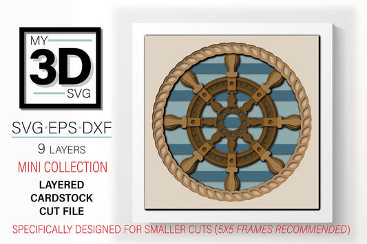 Shadow Box - ShipWheel Mini